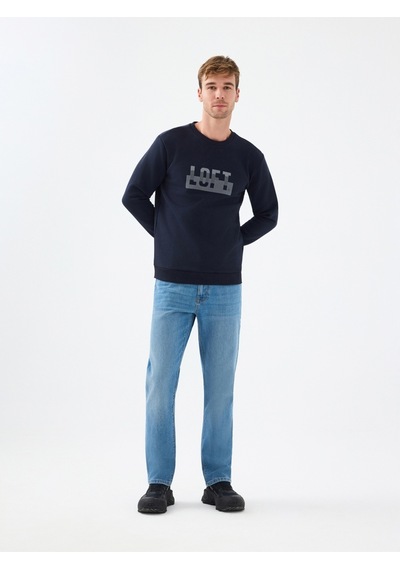 LOFT Regular Fit Erkek Sweatshirt Lf2041178 Q1.v1 Koyu Lacivert