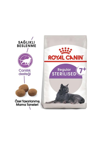 Sterilised +7 Yaşlı Kedi Maması 3.5 Kg