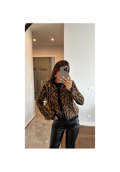 Flex Fashıon Kadın Bisiklet Yaka Trend Leopar Desenli Tüylü Hırka Siyah Kahve - 671847464 Siyah Kahve - 671847464 Siyah Kahve Flex Fashıon Kadın Bisiklet Yaka Trend Leopar Desenli Tüylü Hırka Siyah Kahve - 671847464 Siyah Kahve - 671847464 Siyah Kahve