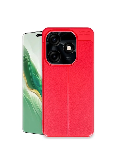 Cosmotex Newface Tecno Spark Go 2024 Kılıf Auto Focus Kapak - Kırmızı