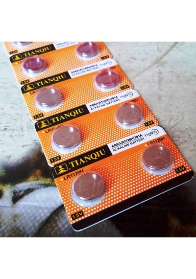 Button Alkalıne Battery Ag Seria Ag 8 Pil Lr1120 Pil Sr391 Pil 391a Pil Ag8 Pil Saat Pili Yedek Pil