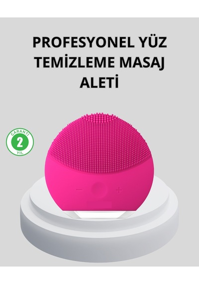 Şarjlı Su Geçirmez Yüz Temizleme Ve Masaj Aleti 3 Fonksiyonlu