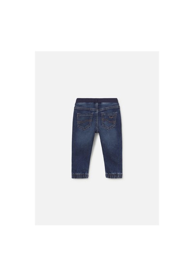 Mayoral Erkek Bebek Lastikli Denim Kot Pantolon Lacivert 2543