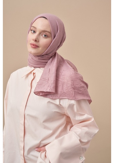 Bambu Kraş Şal Tesettür Giyim, Yüksek Kalite, Hafif, Rahat, Şık, Premium, Lux, Shawl, Scarf Pembe