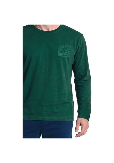 Pierre Cardin 6156 Erkek Uzun Kollu Bisiklet Yaka Pijama Takımı -yeşil Yesil Pierre Cardin 6156 Erkek Uzun Kollu Bisiklet Yaka Pijama Takımı -yeşil Yesil