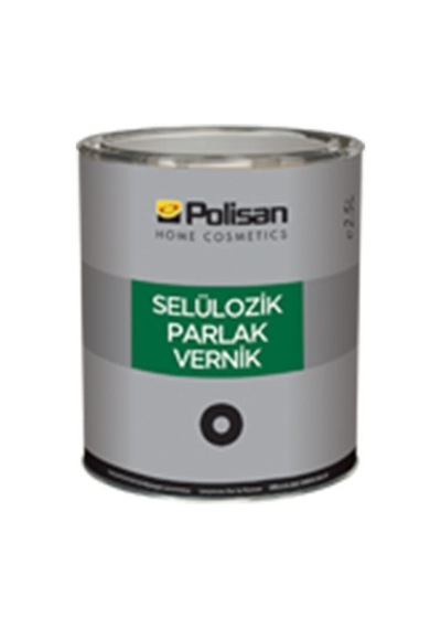 Polisan Selülozik Parlak Vernik 3Kg Polisan Selülozik Parlak Vernik 3Kg