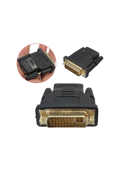 Koodmax- 24+5 Dvı Erkek To Hdmı Dişi Çevirici Dvi To Hdmi