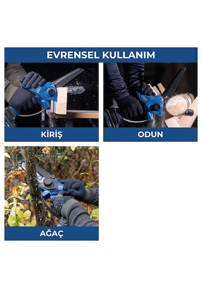 Scheppach BC-PS150-X Akülü Dal Budama Makinesi