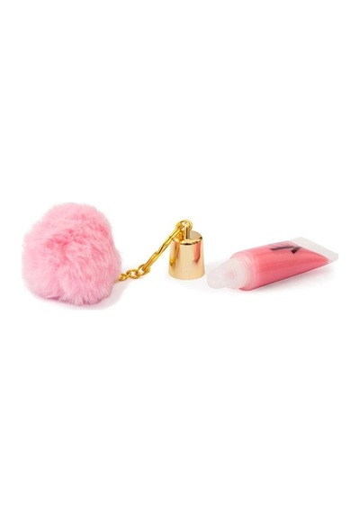 Vrb27000 Very Bella - Parıltı Seti Lip Gloss+far+ponpon Anahtarlık