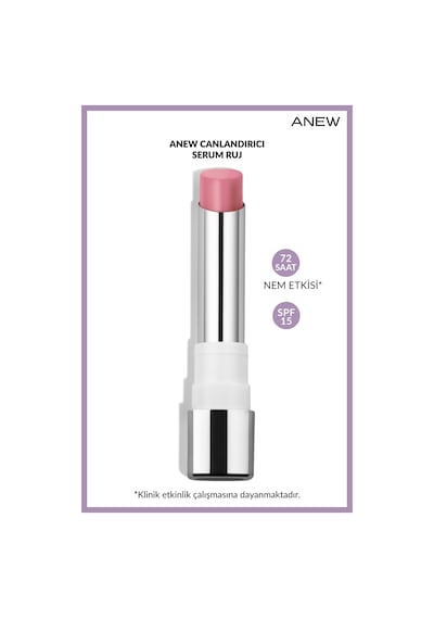 Avon Canlandırıcı Serum Ruj Refreshing Petal