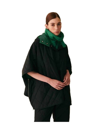 Mısırlı Panço Uniseks Siyah Panço - W22w06d088pç