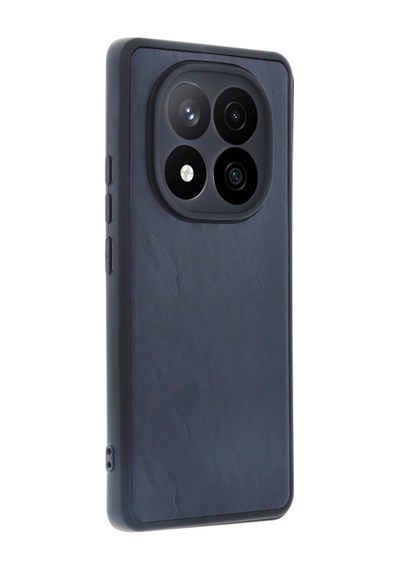Xiaomi Redmi Note 14 Pro 5g Uyumlu Kılıf Aras Deri Kapak - Lacivert