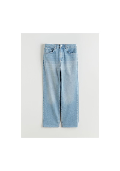 LC Waikiki Alıta Cıty Farkıyla Lcw Jeans İndigo Denim Düz Straight & Düz Normal Bel Düz Paça Kadın Jean Pantolo İndigo - 925401696 İndigo