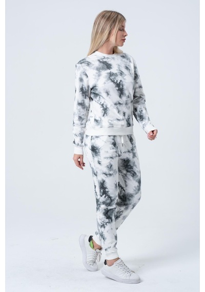 Kadın Batik Sweatshirt Gri