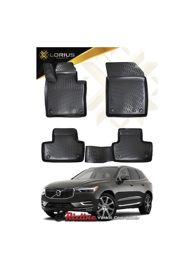 Rizline. Volvo XC60 2017 Sonrası 3D Havuzlu Paspas