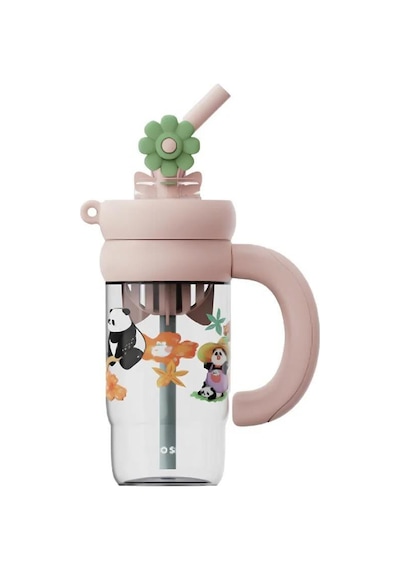 Cocosmile 1000ml Tritan Su Matarası Sporcu Su Şişesi Pink Cs8832 Pembe