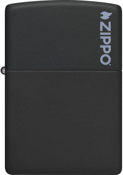 Zippo Çakmak 218zl Zıppo Logo 1 Numara Siyah