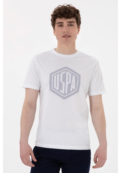 U.S. Polo Assn. Us. Polo Assn. Erkek Tişört 50300382-vr013 Beyaz