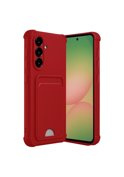Samsung Samsung Galaxy Uyumlu A17 5g Kelvin Kartvizitli Silikon - Kırmızı Çokrenkli 11147012