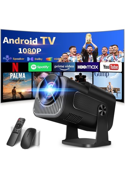 4k Full Hd 1080p Taşınabilir Projektör Hoparlör Hediyeli 270 Döner Tasarım, Wifi 6 & Bluetooth 5.2, Otomatik Düzeltme, Hdmı & Usb Girişli