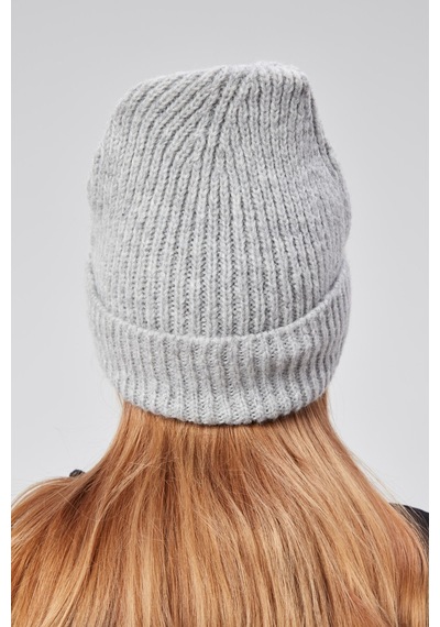 Derikem Basic Şık Standart Lüks Unisex Tiftik Bere Açık Gri