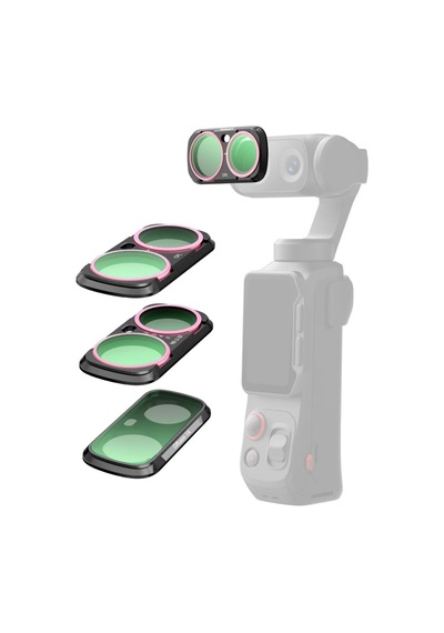 Telesin Insta360 Luna Ultra Uyumlu Filtre Seti Cpl+vnd2-32+ Black Diffusion
