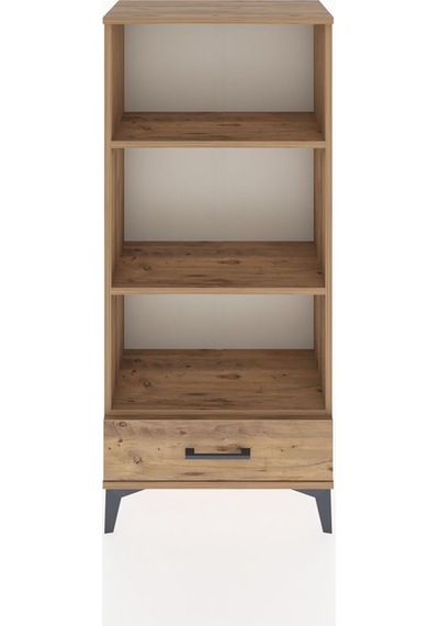 Hyperion Dolap 3 Raflı Tek Çekmeceli 60x44x134 Çam-çam Çam
