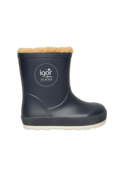Igor Cc381 Yogi Nautico Borreguito Yağmur Lacivert Çocuk Çizme