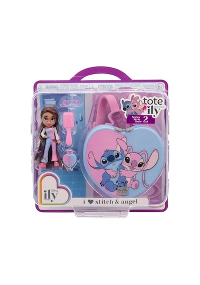 Disney İly 4ever Çanta Bebek Aksesuar Seti - Stitch Ve Angel