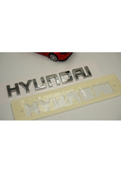 Hyundai Bagaj 2009 2012 3M 3D Krom ABS Logo Amblem