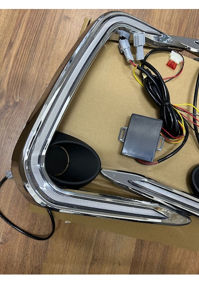 Toyota Corolla Sis Lambası Çerçevesi Led Tip 2019-2024