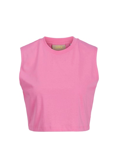 Jjxx Jxalvıra Slım Sl Crop Eve Pembe Kadın Kısa Kol T-shirt Pembe