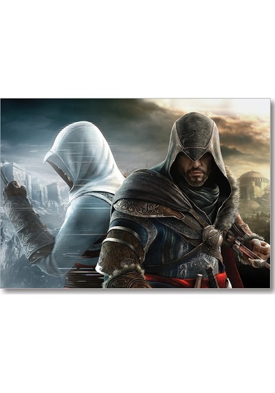 Cakasepetim Assassins Creed Revelations Ahşap Mdf Tablo