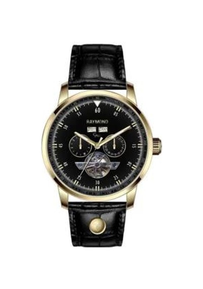 Raymond Rym-4122g-bk Erkek Kol Saati Gümüş
