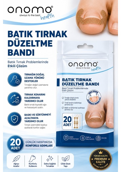 Health Batık Tırnak Bandı 20 Adet