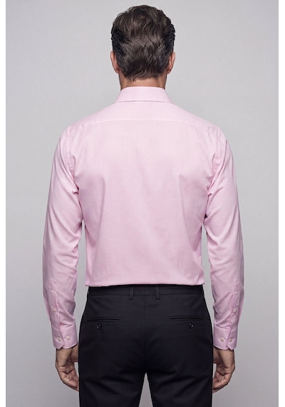 Bisse Pembe Regular Fit Cepsiz Uzun İtalyan Kaya Gömlek Gmeks261074 C29