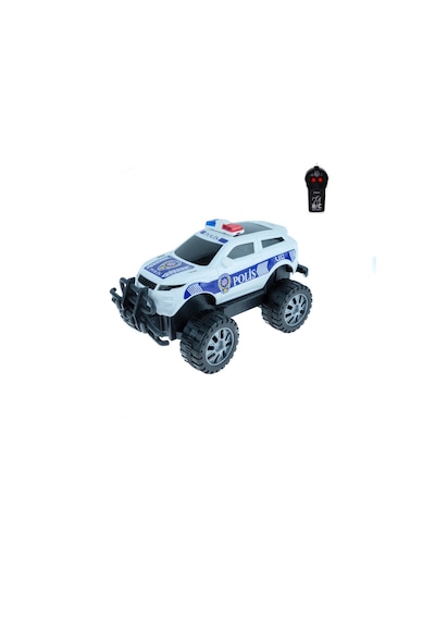 Uzaktan Kumandalı 1:24 Ölçek Polis Arabası Suv Yarım Fonksiyon