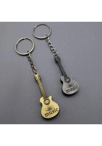 Buğz Metal Gitar Anahtarlık
