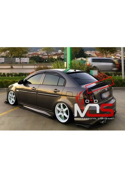 Hyundai Accent Era Msport Spoiler Fiberglass Boyasız