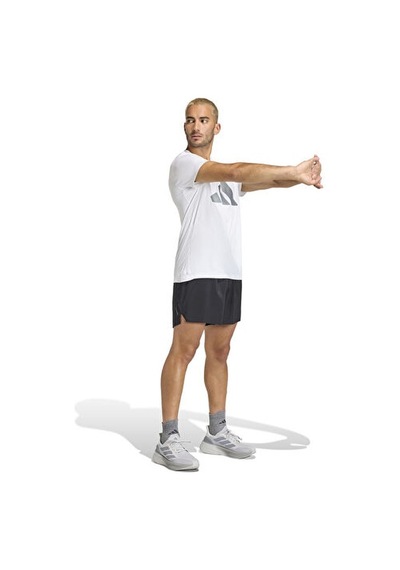 Adidas Run Ess Bl T M Erkek Koşu Tişörtü Ke3547 Beyaz