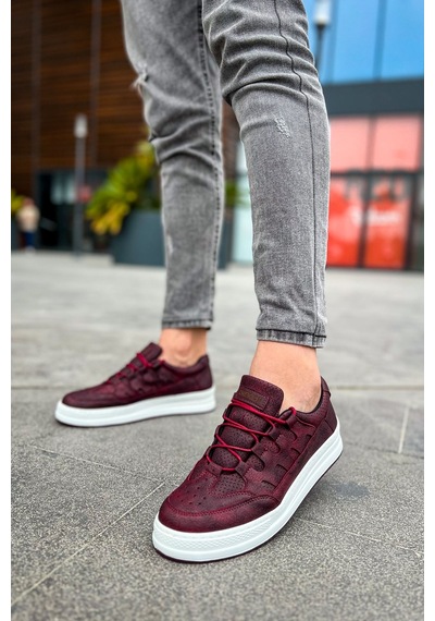 Ch040 Cbt C-rey Erkek Ayakkabı Bordo Bordo