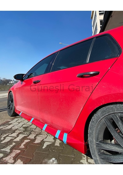 Volkswagen Golf 7.5 Aero Yan Marşpiyel (Plastik)
