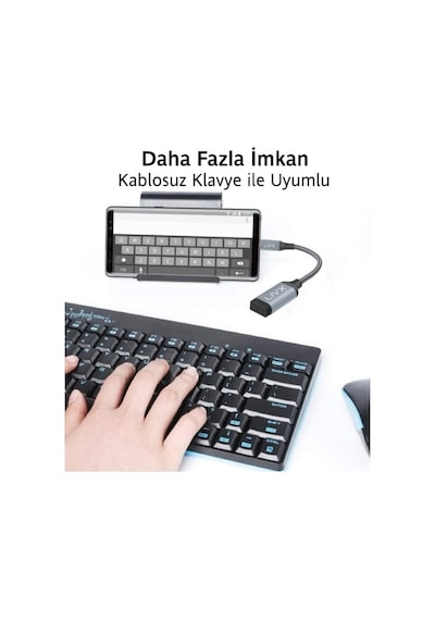 Usb 3.0 To Type-c Çevirici Dönüştürücü 60w Hızlı Şarj Desteği 15 Cm Kablolu Otg Adaptör Samsung Huawei Xiaomi Macbook İle Uyumlu Gri Ottca-01