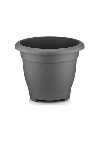 Omnipazar So-vhs4 Dekoratif Vaha Saksı İç Ve Dış Mekan 7.7 Litre No 4 Antrasit 116