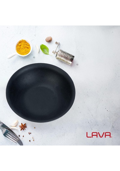 Lava Döküm Yuvarlak Çorba Kasesi Çap Ø 14cm. Bordo