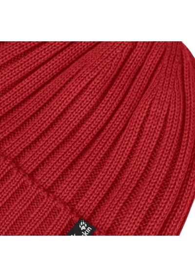 Jack Wolfskın Jack Wolfskin Rib Knit Unisex Bere J0191 Kırmızı