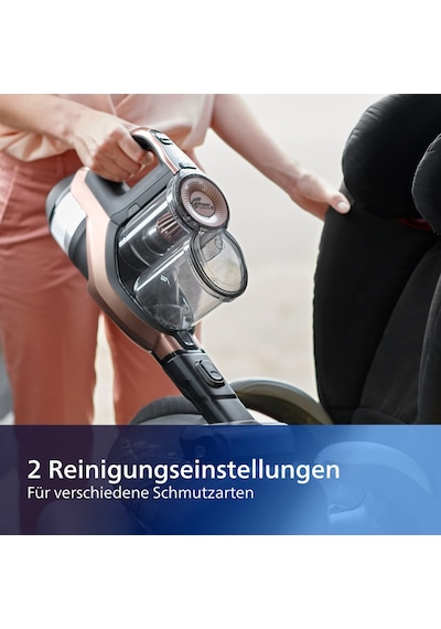 Philips Kablosuz Akülü Elektrikli Süpürge, 360 Derece Emme Başlığı