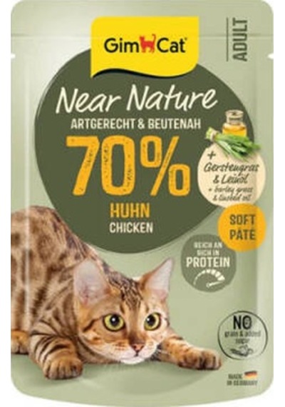 Near Nature Ezme Tavuklu Pouch Yetişkin Kedi Konservesi 85 Gr
