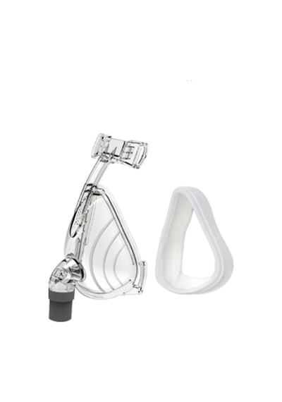 Cpap Cihazı Maskesi F2 Tam Yüz Maskesi Medium Şeffaf