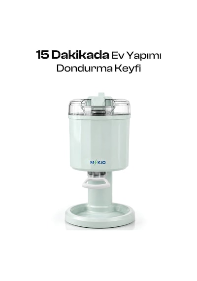 Dondurma Makinesi - Otomatik Karıştırma Sistemi - Evde Külahlı Kolay Dondurma Hazırlama ,20-25 Dakikada Pratik Servis - Ev Tipi Kullanımı İçin Kompakt Tasarım - BPA’sız Çelik ve Geniş Hazne Dondurma Makinesi - Otomatik Karıştırma Sistemi - Evde Külahlı Kolay Dondurma Hazırlama ,20-25 Dakikada Pratik Servis - Ev Tipi Kullanımı İçin Kompakt Tasarım - BPA’sız Çelik ve Geniş Hazne
